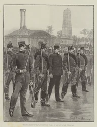 The Degradation of Captain Dreyfus in Paris, on His Way to the Prison Van